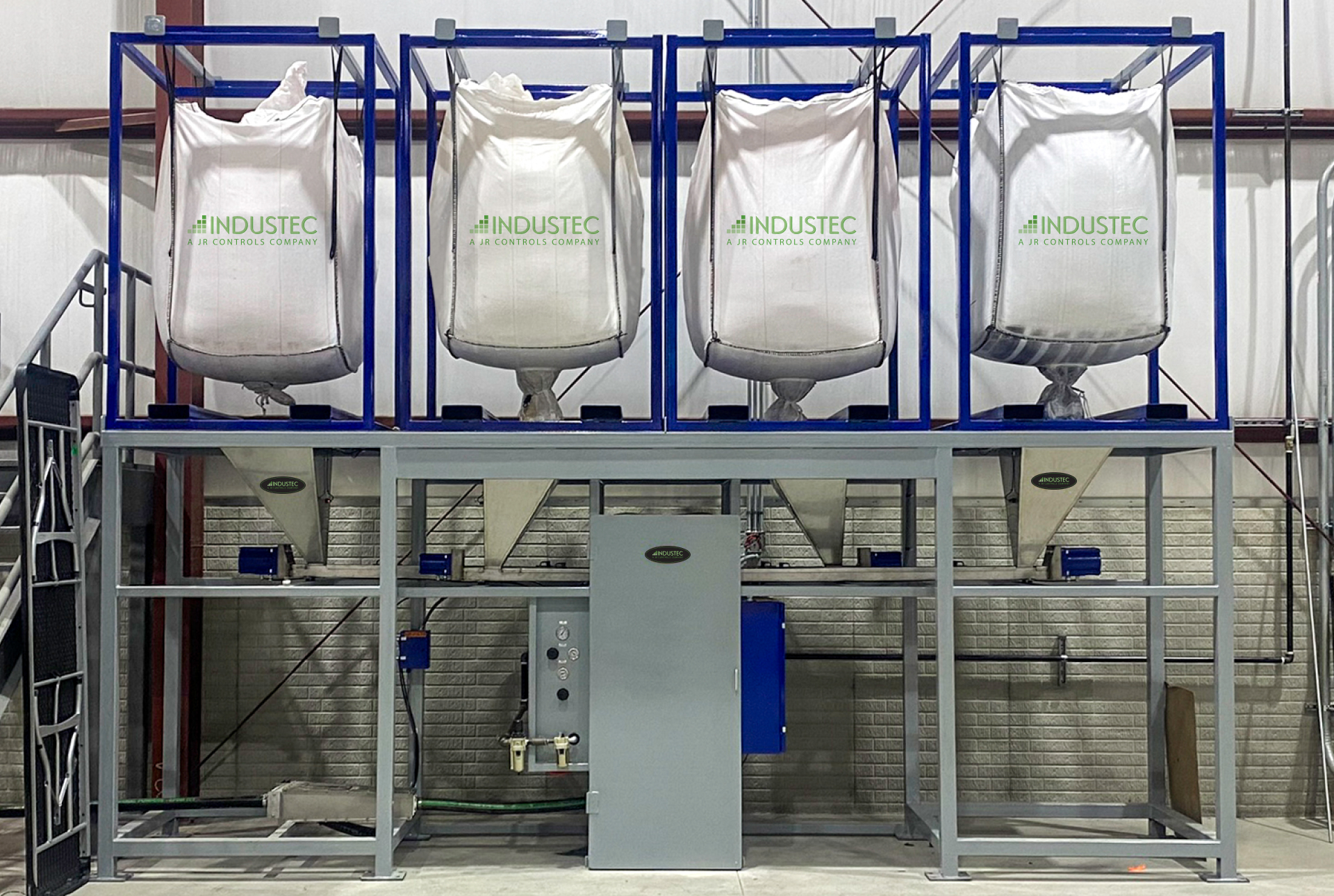 Concrete pigment batching and dispensing machine